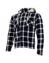 Lumbar Hoodie Blau