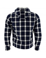 Lumbar Hoodie Blau