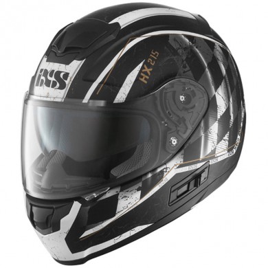 HX215 Speed Race Noir Blanc Mat HX215 Speed Race Noir Blanc Mat
