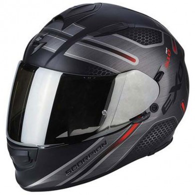 Exo 510 Air Route Mattschwarz Rot