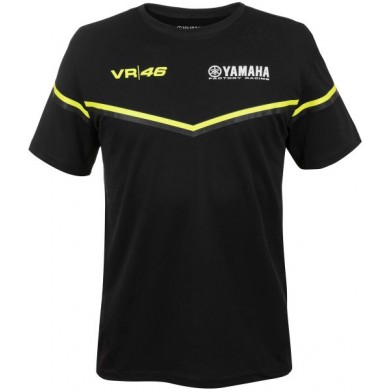 VR46 T-Shirt Black 315504 schwarz