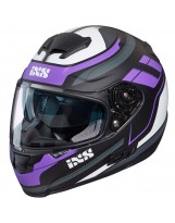 IXS215 2.0 Noir Mat Violet Blanc