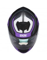 IXS215 2.0 Noir Mat Violet Blanc