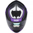 IXS215 2.0 Noir Mat Violet Blanc