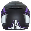 IXS215 2.0 Noir Mat Violet Blanc