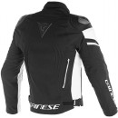 Racing 3 D-Dry Jacket Schwarz Weiss