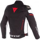 Racing 3 D-Dry Jacket Schwarz Weiss Fluo Rot