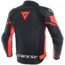 Racing 3 Leather Neon Rot