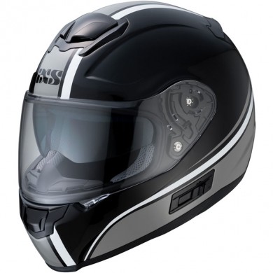IXS215 2.1 Mattschwarz Weiss Grau