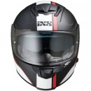 IXS215 2.1 Mattschwarz Weiss Rot