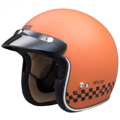 IXS77 2.0 Orange Schwarz Matt