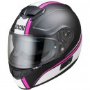 IXS215 2.1 Mattschwarz Weiss Pink