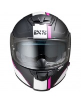 IXS215 2.1 Mattschwarz Weiss Pink