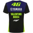 VR46 T-Shirt Racing 362009 Bleu
