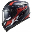 FF327 Challenger Grid Carbon Bleu Rouge
