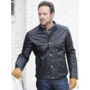 Hampton Leather Jacket Noir