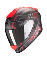 Exo 1400 Air Spatium Noir Mat Rouge