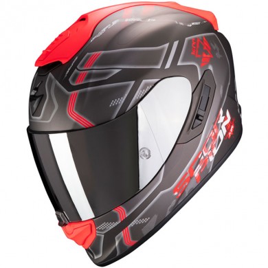 Exo 1400 Air Spatium Mattschwarz Rot