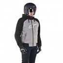 Chrome Sport Hoodie Grau Schwarz