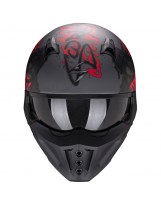 Covert-X Wall Matt Grau Rot