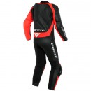 Assen 2 Perf. 1p Schwarz Fluo Rot