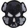 Skull Knee Sliders Black