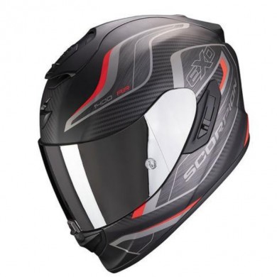 Exo 1400 Air Attune Mattschwarz Rot