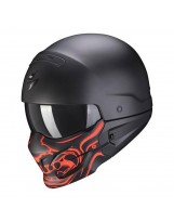 Exo Combat Evo Samurai Noir Mat Rouge