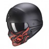 Exo Combat Evo Samurai Noir Mat Rouge