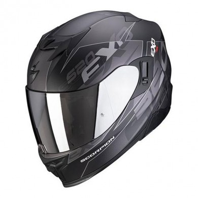 Exo 520 Air Cover Mattschwarz-Silber