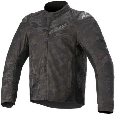 T SP-5 Rideknit Jacket Schwarz Camo