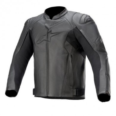 Faster V2 Leather Jacket Noir