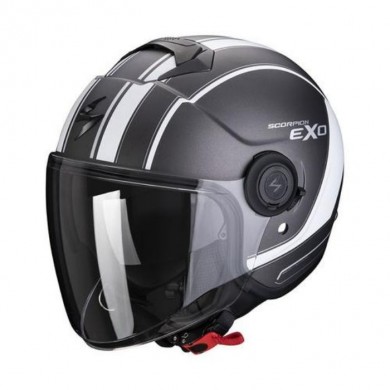 Exo City Scoot Gris Mat Blanc Exo City Scoot Gris Mat Blanc