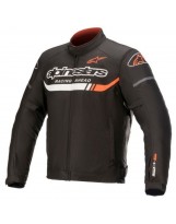 T-SP S Ignition WP Jacket Noir Blanc Rouge Fluo