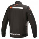 T-SP S Ignition WP Jacket Noir Blanc Rouge Fluo