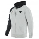 Hoodie Racing Service Full-Zip Grau-Schwarz
