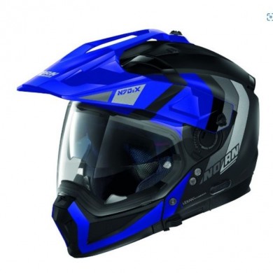 N70-2 X Decurio N-Com Schwarz Matt Blau