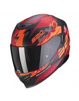 Exo 520 Air Cover Noir Mat Rouge