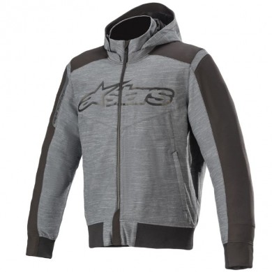 Rhod Windstopper Hoodie Grau