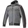Rhod Windstopper Hoodie Grau