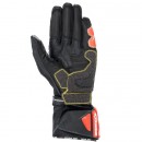 GP Tech V2 Gloves Schwarz Weiss Fluo Rot
