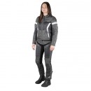 Trigonis-Air Lady Jacke Grau Weiss