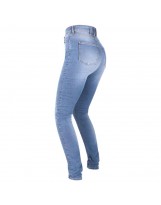 Second Skin Jeans Lady Blau