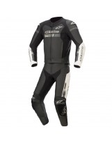 GP Force V2 Chaser Leather Suit 2PC Noir Blanc