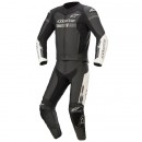 GP Force V2 Chaser Leather Suit 2PC Noir Blanc