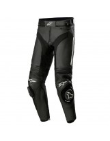 Missile V3 Pantalon Cuir Noir Blanc