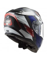 FF327 Challenger C Alloy Carbon Weiss Blau Rot