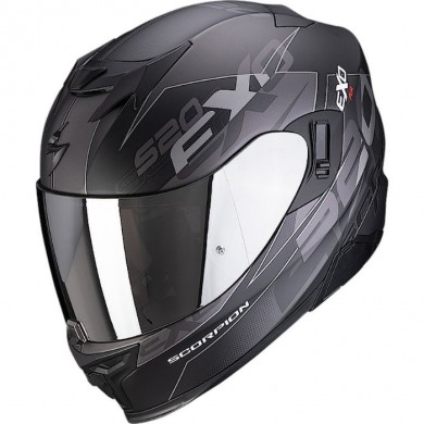 Exo 520 EVO Air Cover Noir Argent Mat Exo 520 EVO Air Cover Noir Argent Mat