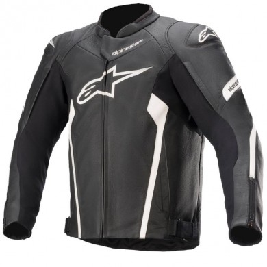 Faster V2 Jacket Schwarz Weiss