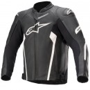 Faster V2 Jacket Schwarz Weiss